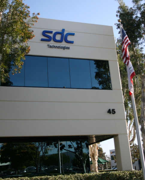 Office building of SDC Technologies in Irvine, California, USA